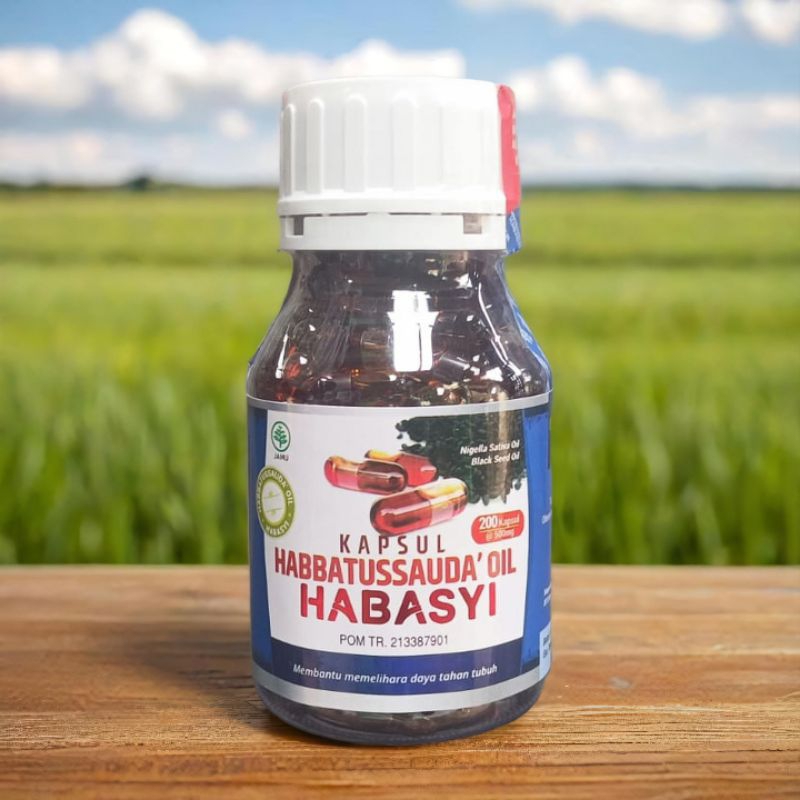 Habasyi Oil Kapsul Minyak Habatusauda Isi 200 Kapsul