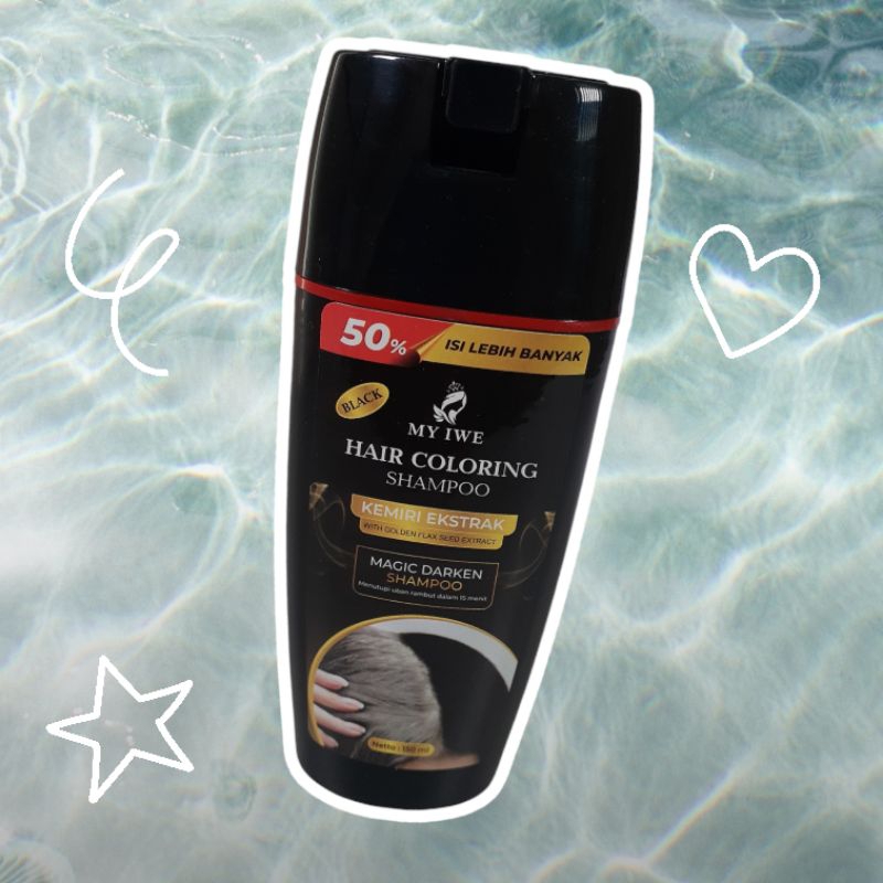 My Iwe Shampoo hair coloring