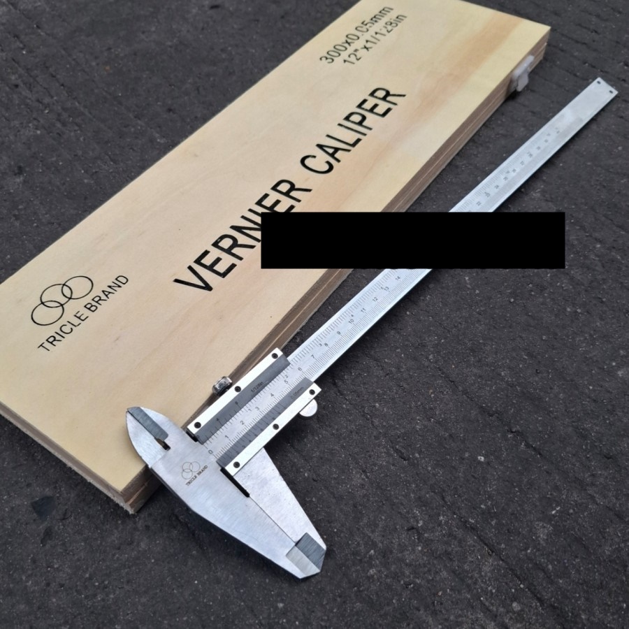 Vernier Caliper 12 Inch - Sigmat Jangka Sorong Manual