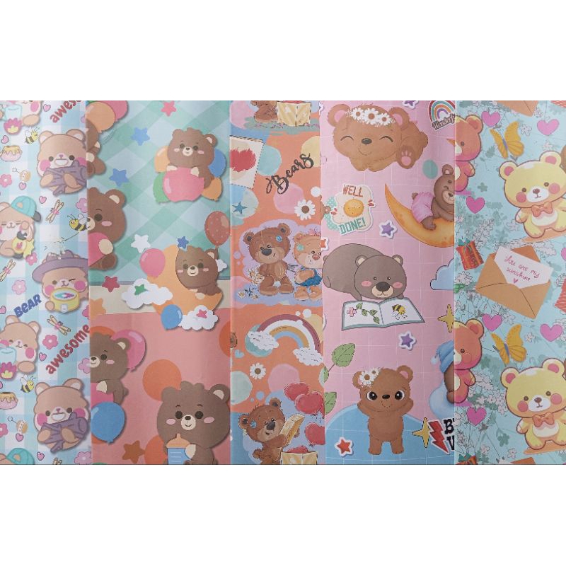 

kertas kado tambahan packing