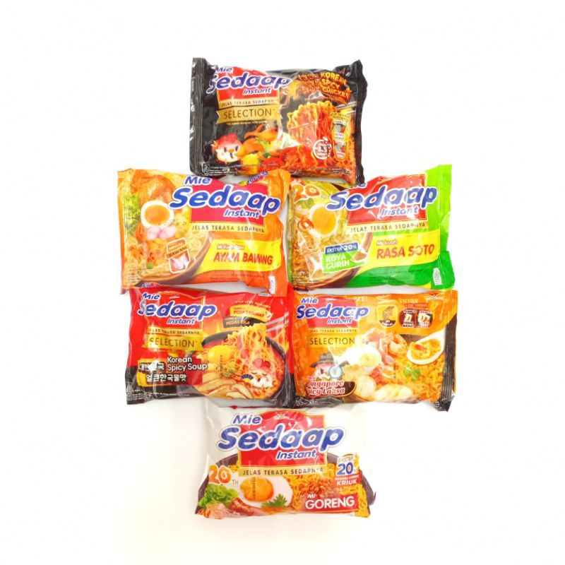 

SEDAAP MIE INSTAN DAN MIE GORENG BEST SELLER VARIANT