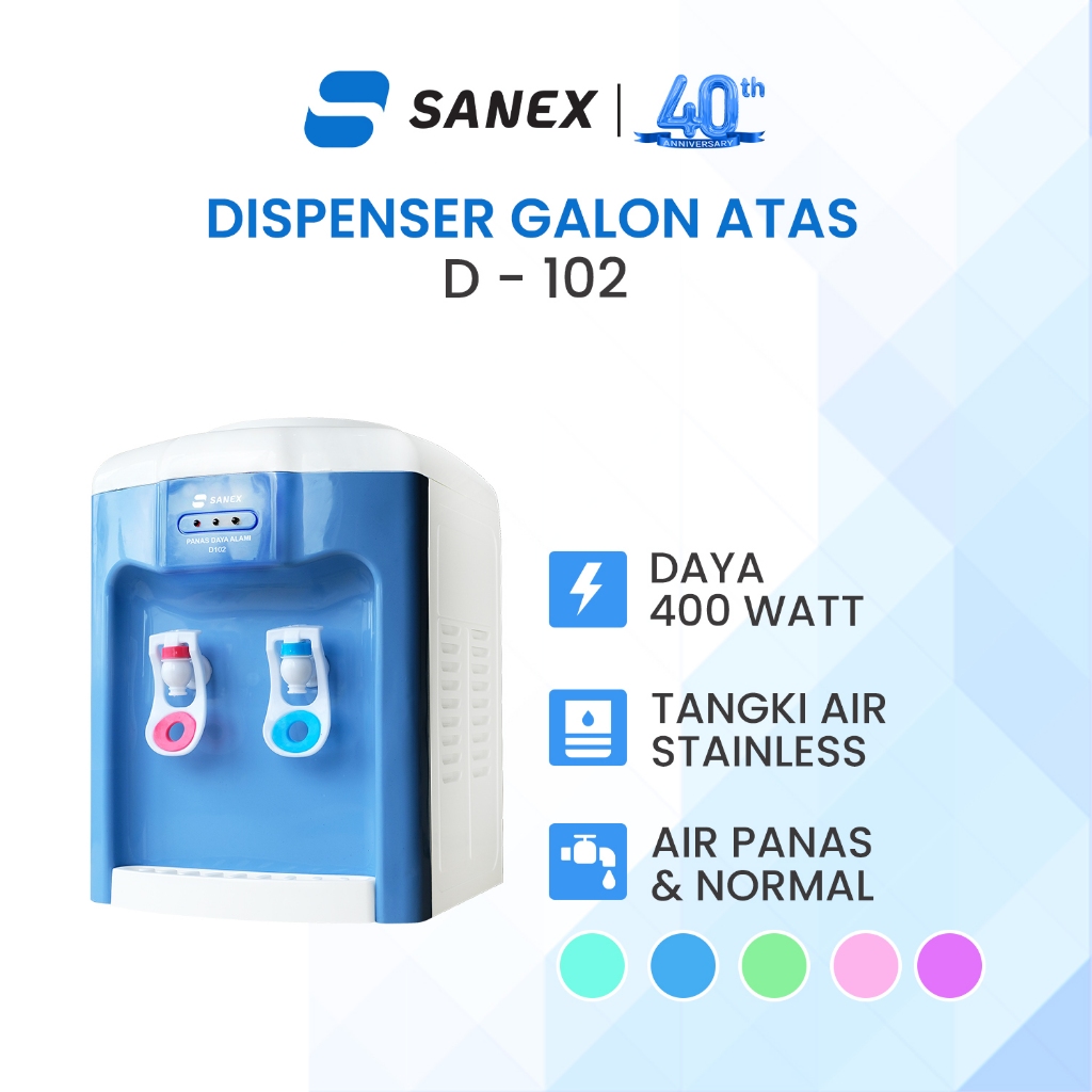 SANEX Dispenser Air Galon Atas D-102