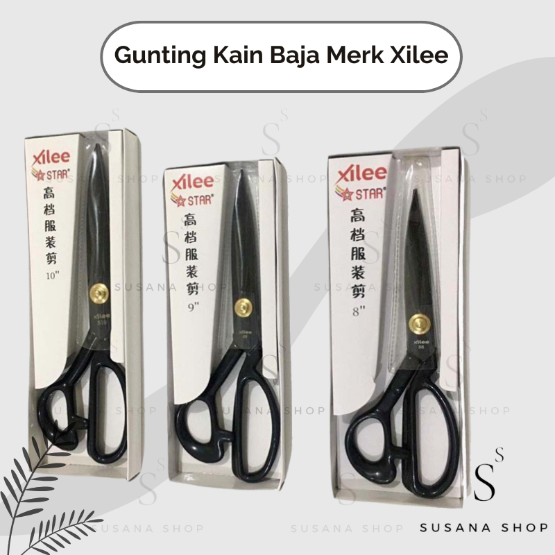 Gunting Kain Baja Merk Xilee- Gunting Kain 9 inch - Xilee