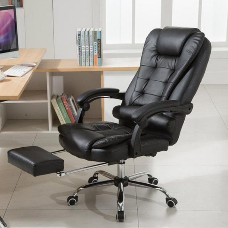 kursi kantor kursi direktur kursi ergonomis footrest