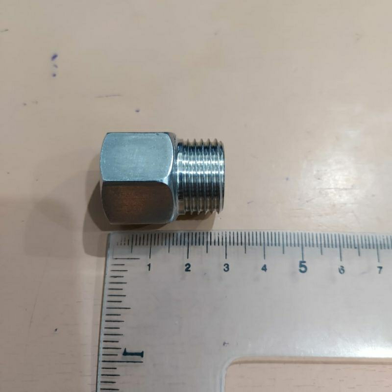 Sok Drat Luar Dalam Bahan Stainless uk. 1/2"