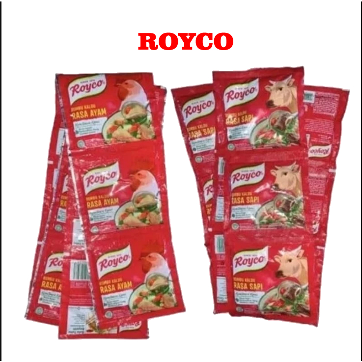 

Royco Bumbu Kaldu Ayam dan Sapi 8 gr