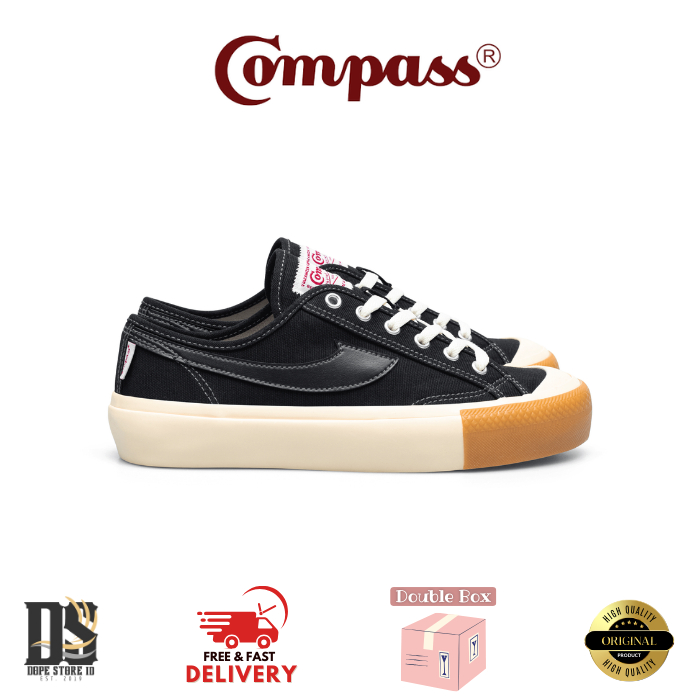 Compass Gazelle Low Black Gum