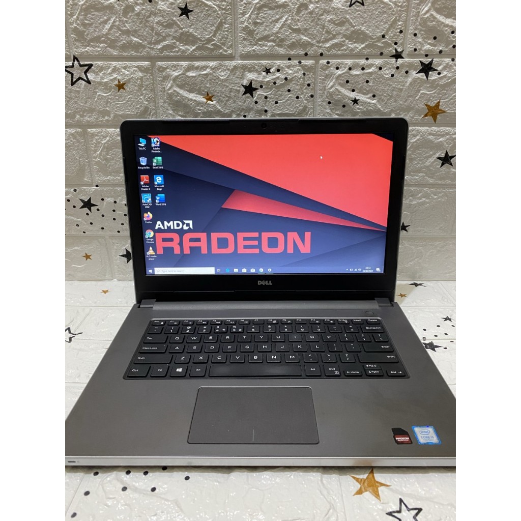 Laptop Dell Inspiron 5468 Core i5 Gen7 VGA AMD 2GB Ram Ssd
