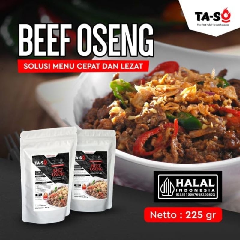 

Daging slice premium Beef oseng rasanya pedas gurih makanan siap saji 225gram