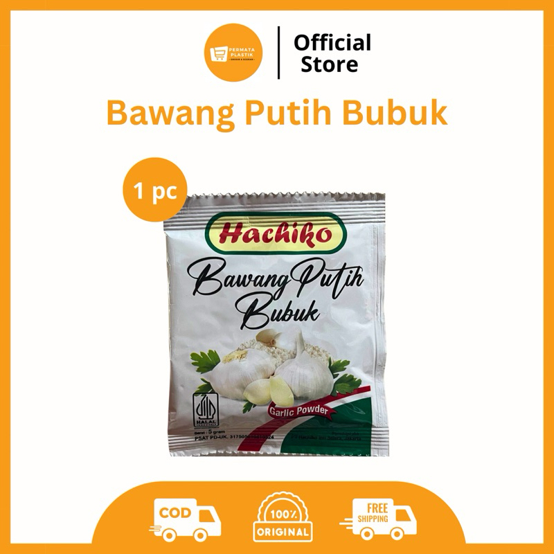 

Bawang Putih Sachet Hachiko 5 gr