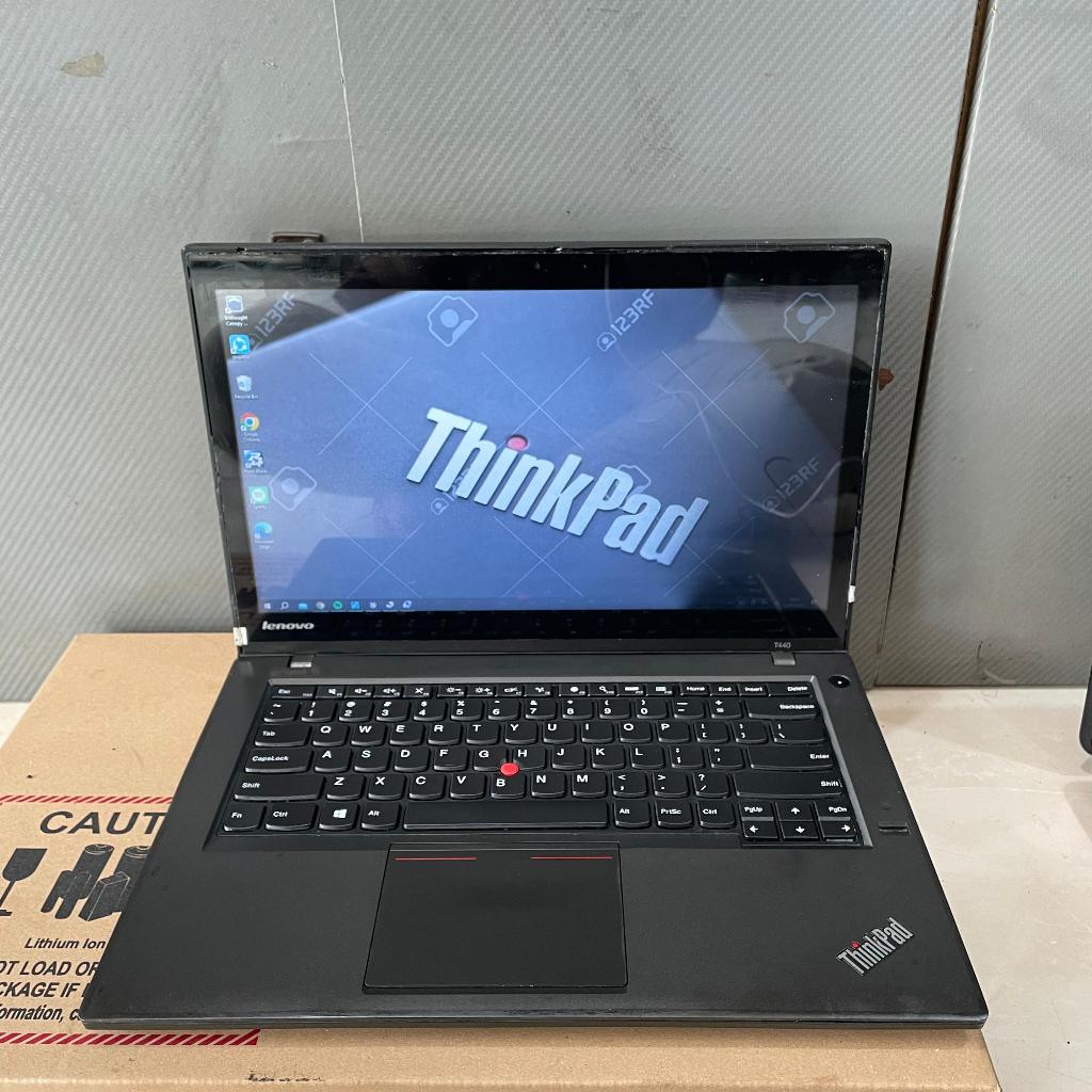 Lenovo Thinkpad T440P, #Touchscreen, Core i5 - 4300U, - Hd Graphics, Ram 8Gb / 256Gb, Ngebut, Black