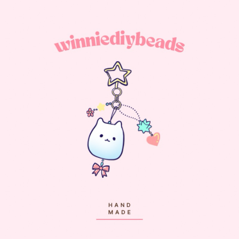 

BAGCHARM SIMPLE DIY BY WINNIEDIYBEADS