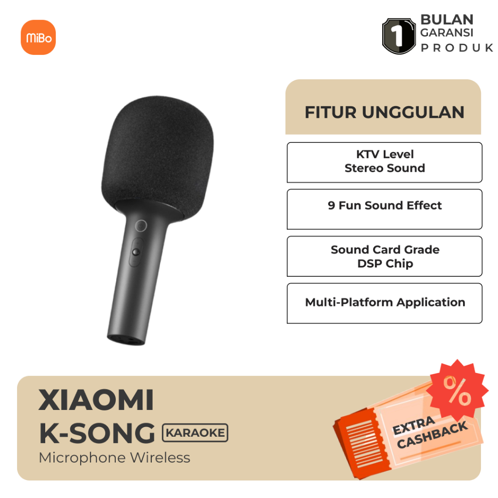 Xiaomi Mijia K-Song Microphone Karaoke Wireless Bluetooth Speaker KTV
