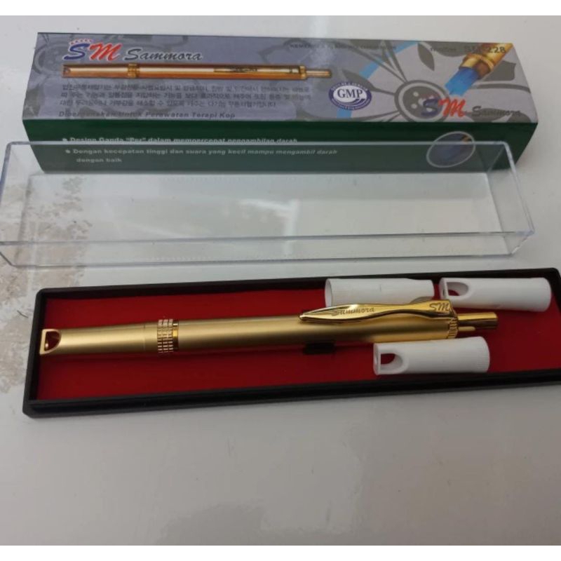 Lancing Pen Sammora Gold / Pen Bekam