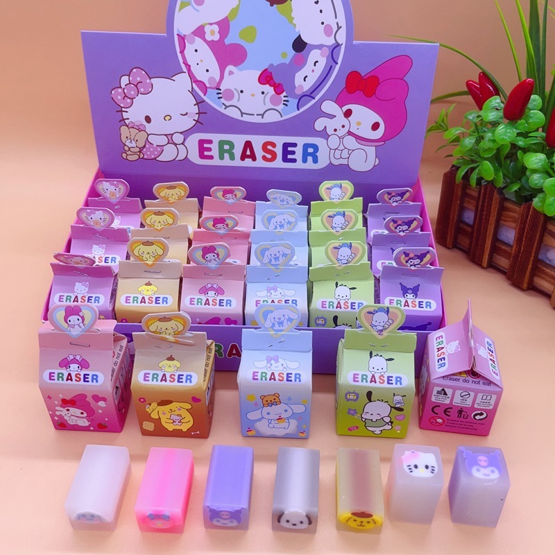 

1 pcs Penghapus Jelly Motif Sanrio Gift Box