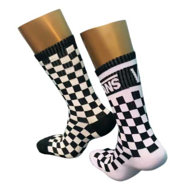 Kaos Kaki Pria Panjang motif catur