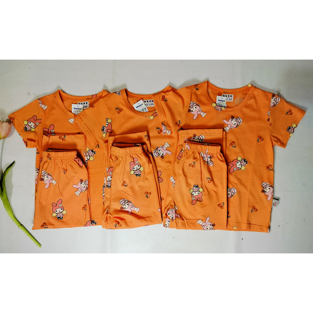 Setelan Piyama Anak Perempuan/ Piyama Perempuan - 1564