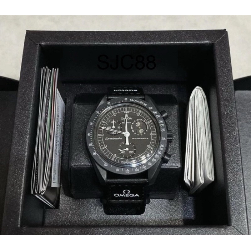 jam tangan terbaru jam unisex omega moon phase limited edition D.42mm