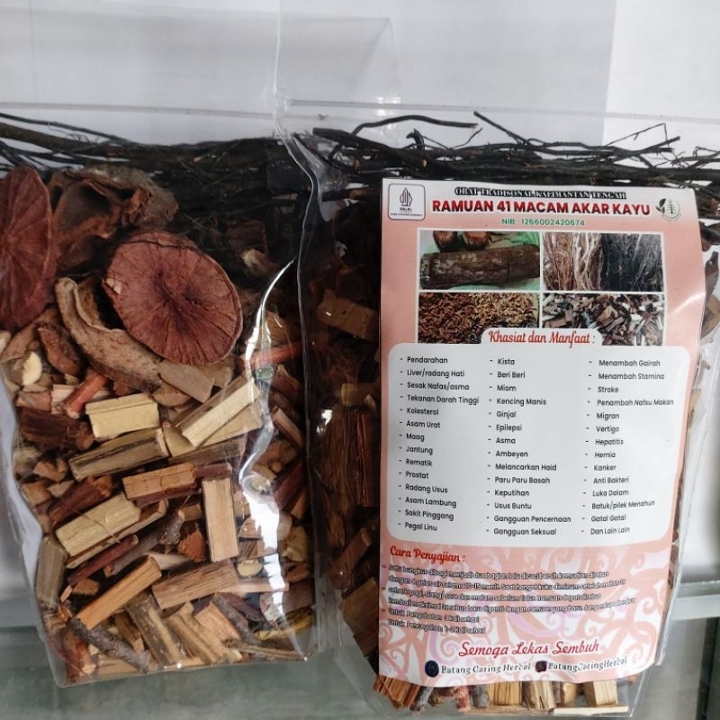 OBAT HERBAL DAYAK RAMUAN 41 MACAM AKAR MENGOBATI SEMUA PENYAKIT/RAMUAN DAYAK/RAMUAN TRADISIONAL KALI