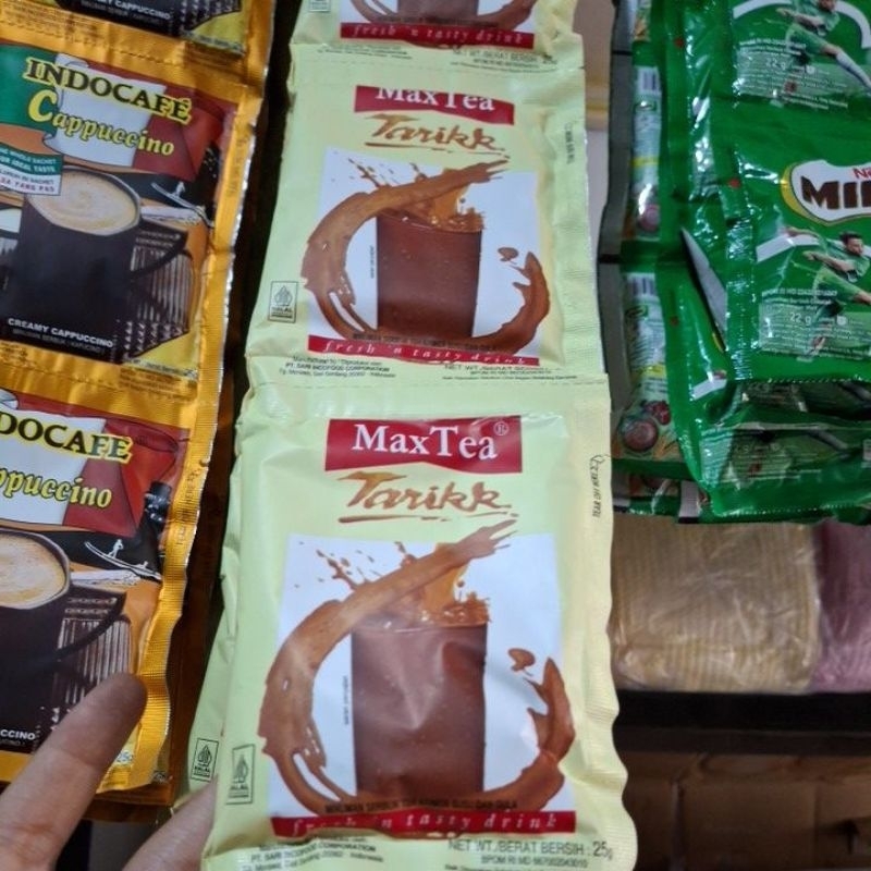 

Minuman Teh Tarik maxtea (100% TEH TARIK ORIGINAL) 25g Pekanbaru