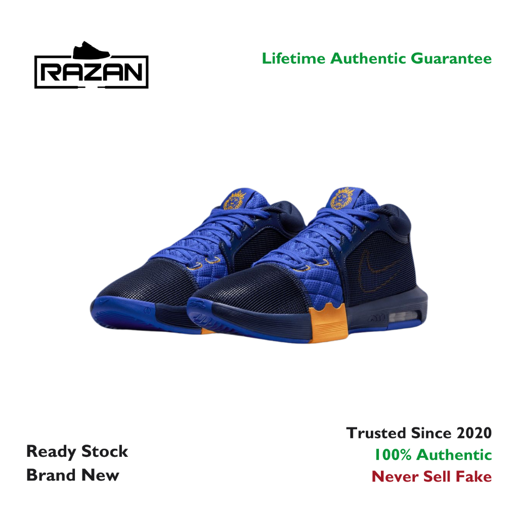 Lebron Witness 8 EP Midnight Navy 100% Authentic FB2237 403