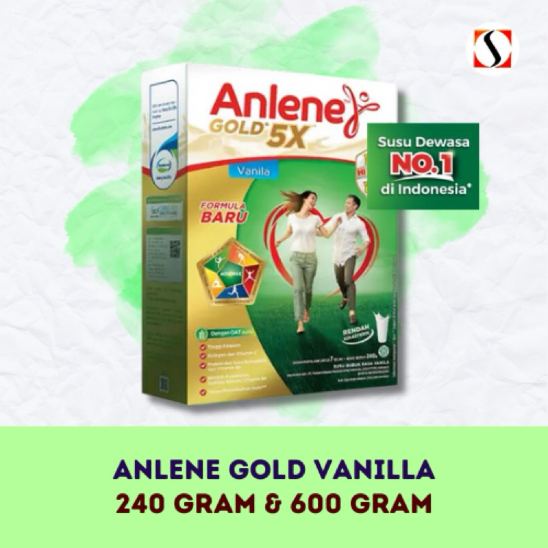 

Anlene Gold Vanila 240gr/600gr