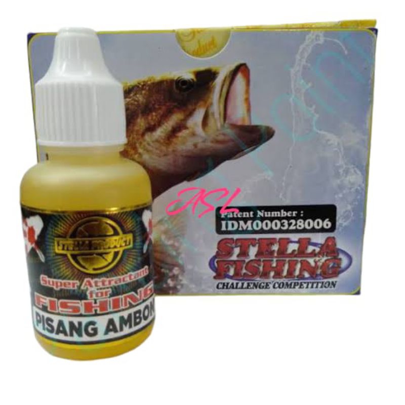 Essen Stella pisang ambon Biang Murni 30 ml 30ml Aroma pisang ambon  Esen Pancing Essen ikan Kemasan
