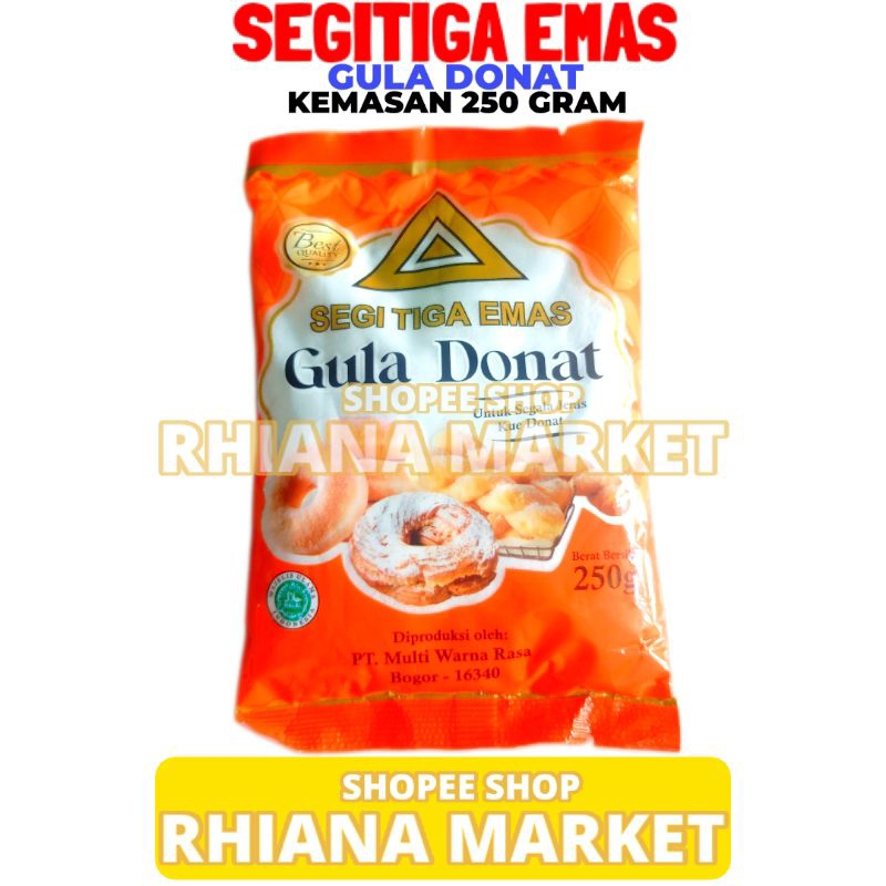 

Segitiga Emas Gula Donat 250 Gram