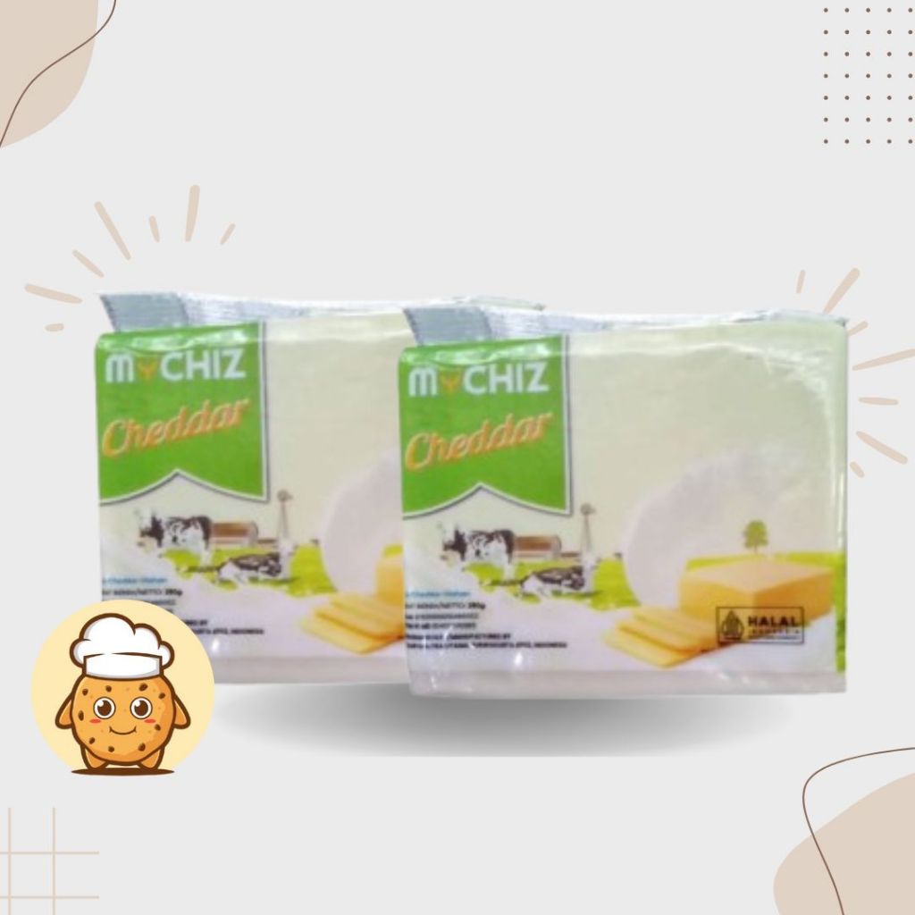 

Keju MYCHIZ Cheddar Reguler 250gr