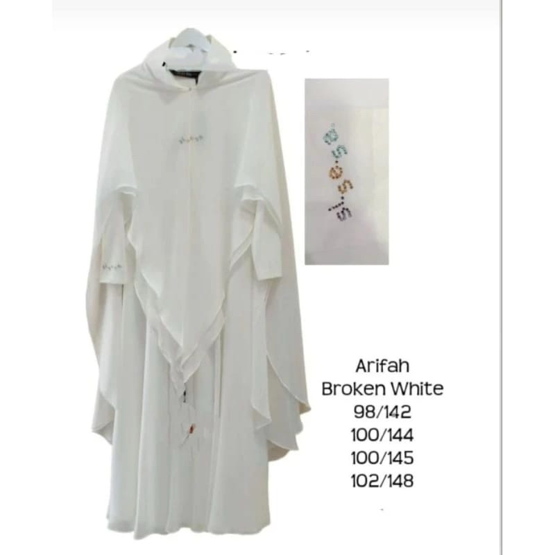 gamis premium look like sisesa set bw / set syar'i premium