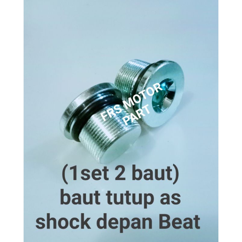 (1set 2 baut) baut tutup as shock depan Beat