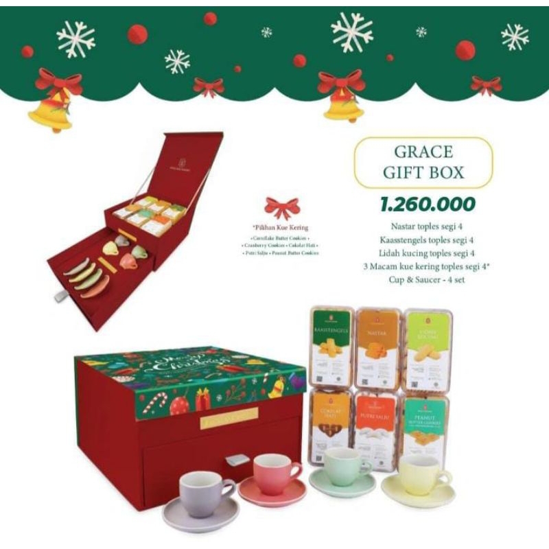 

Grace Gift Box Hamper Hampers / Hadiah Natal Christmas 2024