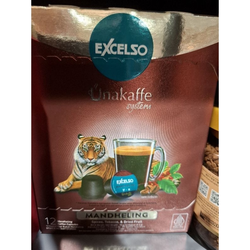 

Excelso Mandheling Kopi Kapsul 72gr
