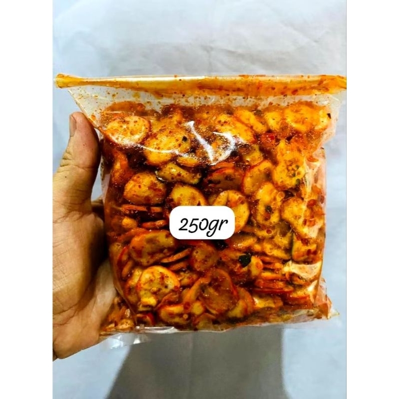 

seblak kering extra pedas daun jeruk 250 gram