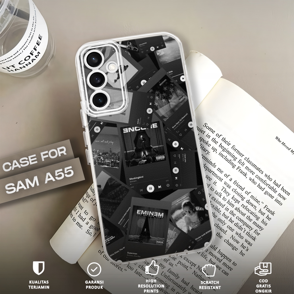 Case Samsung A55  - CPU PEY - Softcase Premium - Case Hp Samsung - Casing Hp - Case bening - Clear c