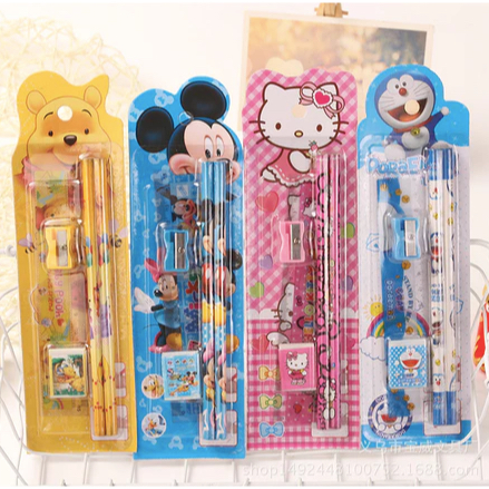 

SET ALAT TULIS SEKOLAH 5 in 1 KARAKTER LUCU / MINI STATIONERY RANDOM CEWE COWO