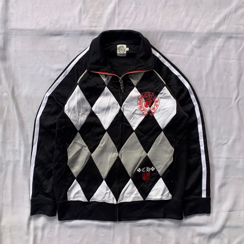 TRACKTOP CHROME HEARTS X ROLLING STONES