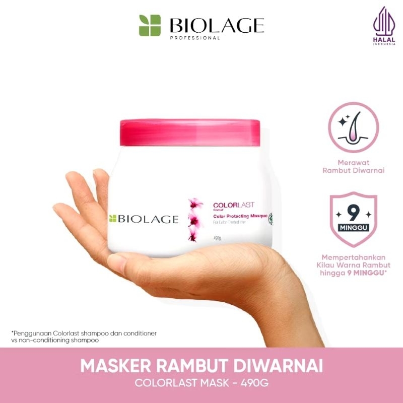 MATRIX Biolage Color Lasti Mask 490gr Untuk Rambut Diwarnain Or Coloring Hair