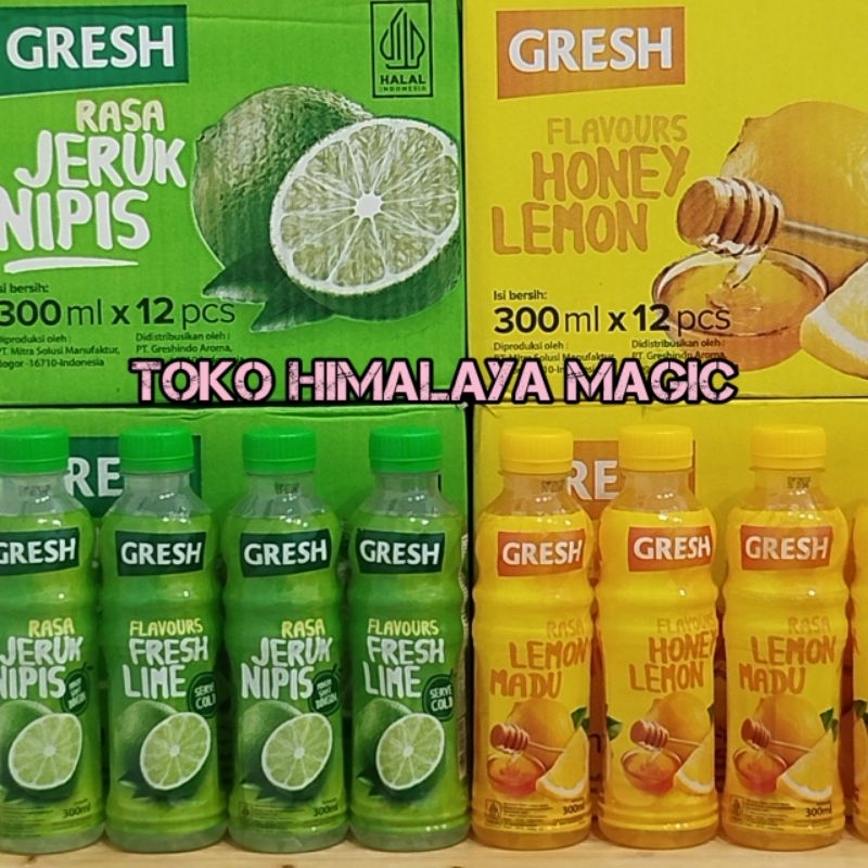 

RB GRESH Minuman Rasa Jeruk nipis & Lemon Madu