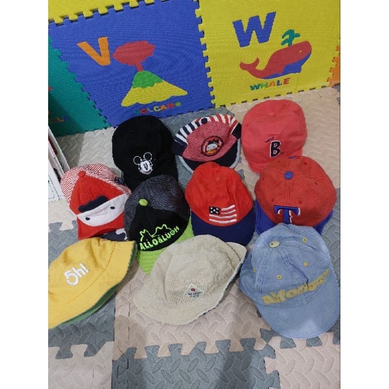 topi allo & lugh preloved 1 kali pakai like new brand all brand premium