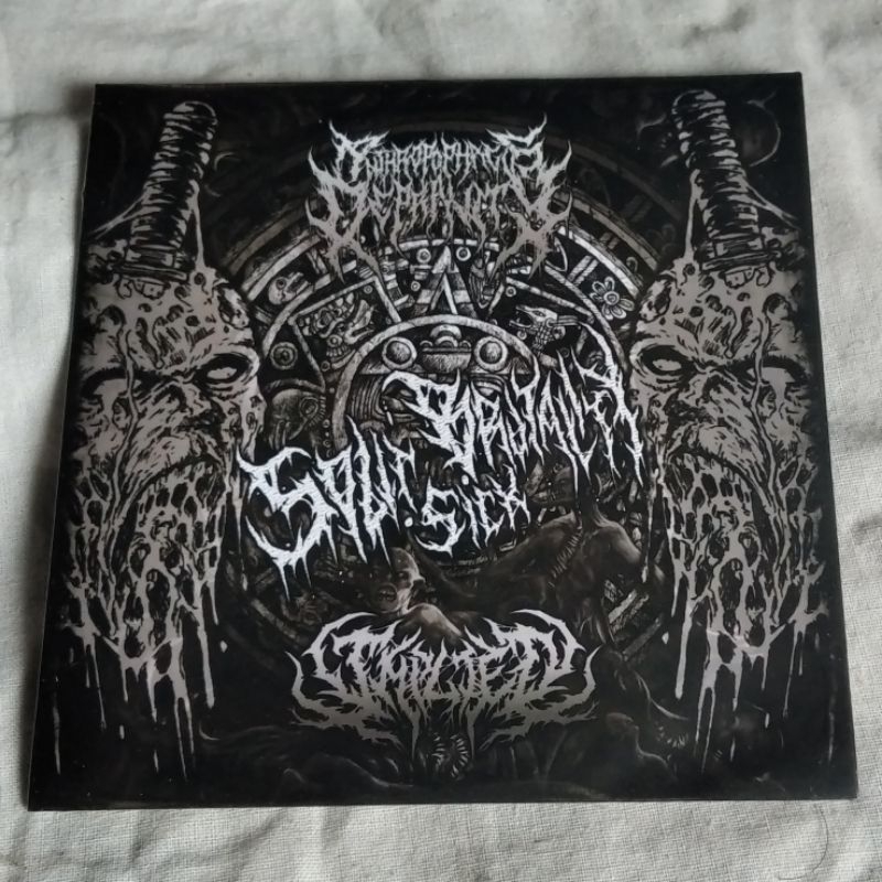 Cd Split Sick Brutality Anthropophagus Depravity & Implied Stockers Record