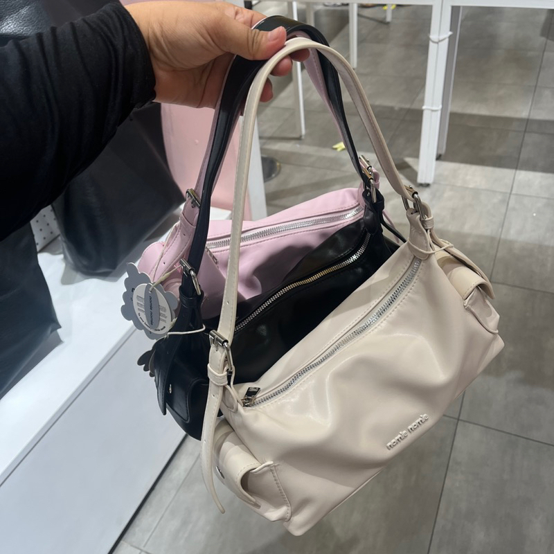 tas shoulder bag underarm bag pockets kkv oh some new arrival