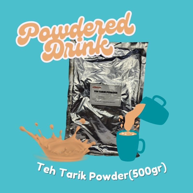 

Premium Minuman Bubuk Instant Berkualitas Powdered Drink Andalan varian Teh Tarik - 500gr