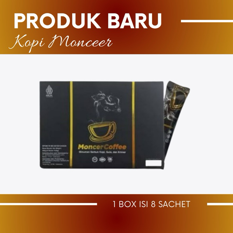 

Terlarisss Monceer Coffee Herbal Halal Teruji 100% Original