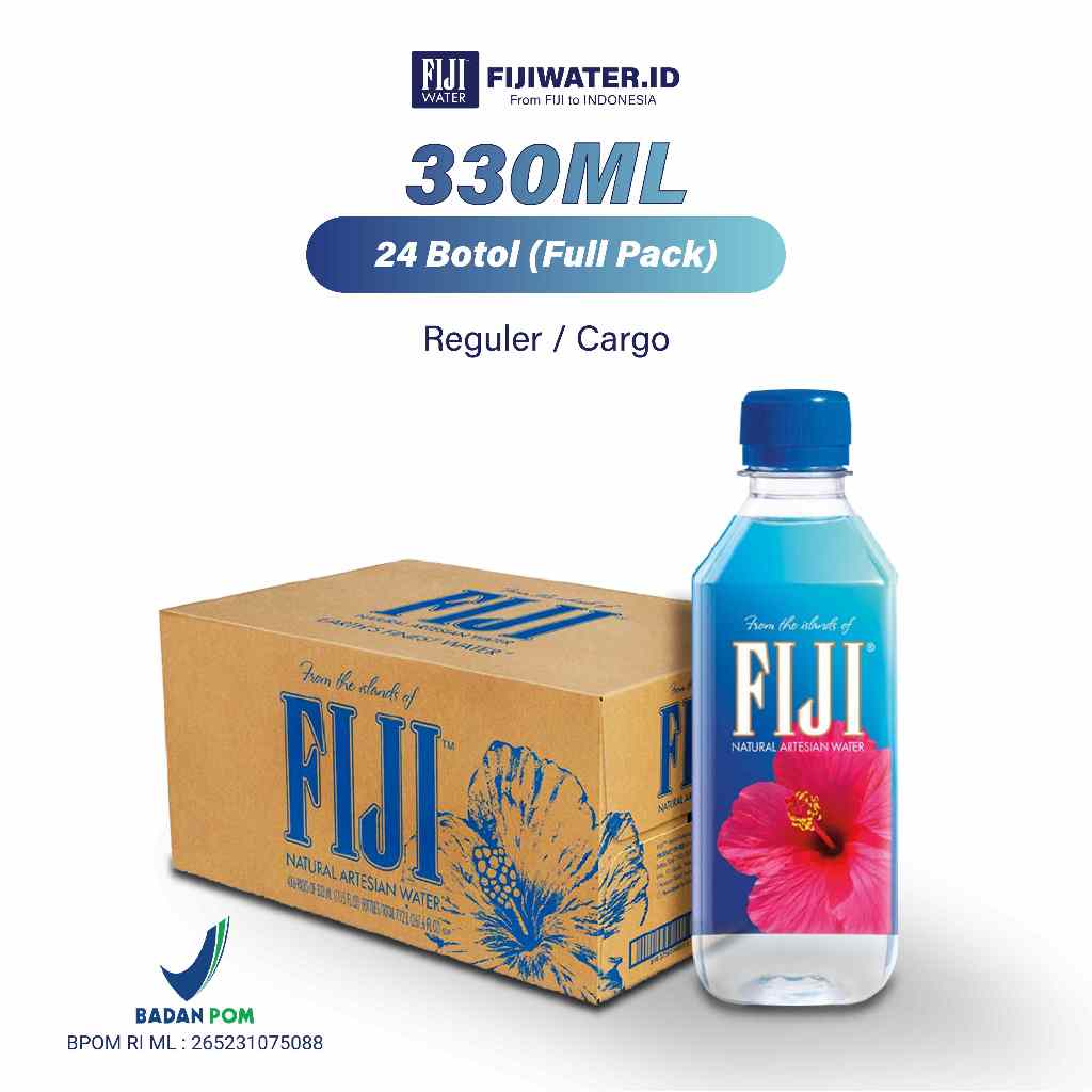 

[REG/CARGO] AIR FIJI WATER NATURAL ARTESIAN WATER 330 ML (24 BOTTLES)