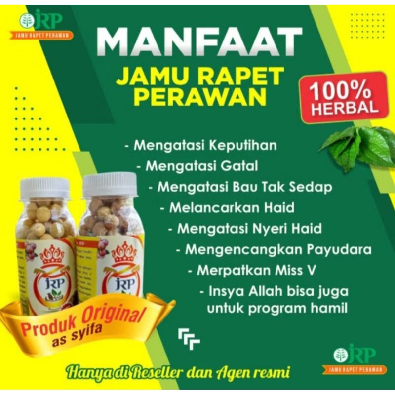 JRP//Jamu rapet perawan Original