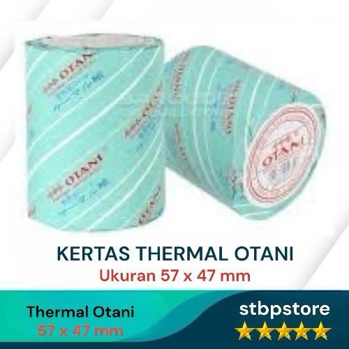 

Kertas Kasir Struk Thermal Otani 57x47 Thermal Paper Roll 57 x 47 58mm RPP02N