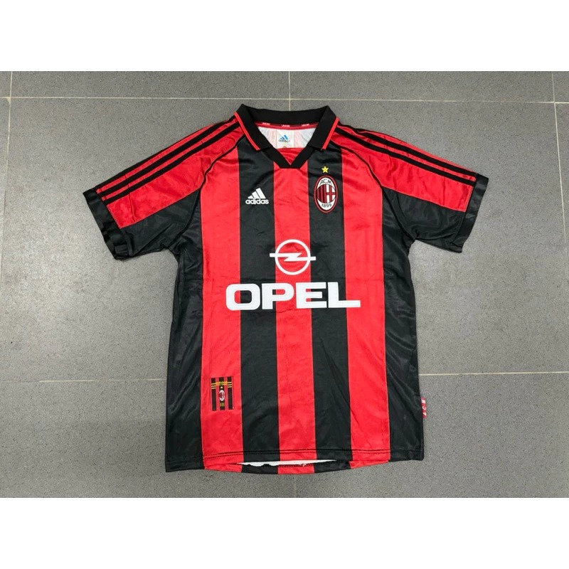 RETRO | JERSEY RETRO MILAN HOME OPEL 1998/1999 GRADE ORI