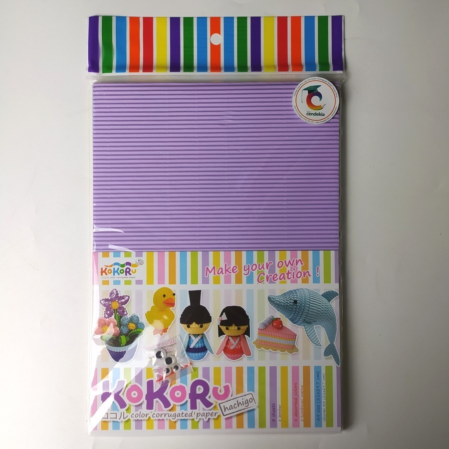 

Kertas KOKORU A4 Hachigo Warna Pastel
