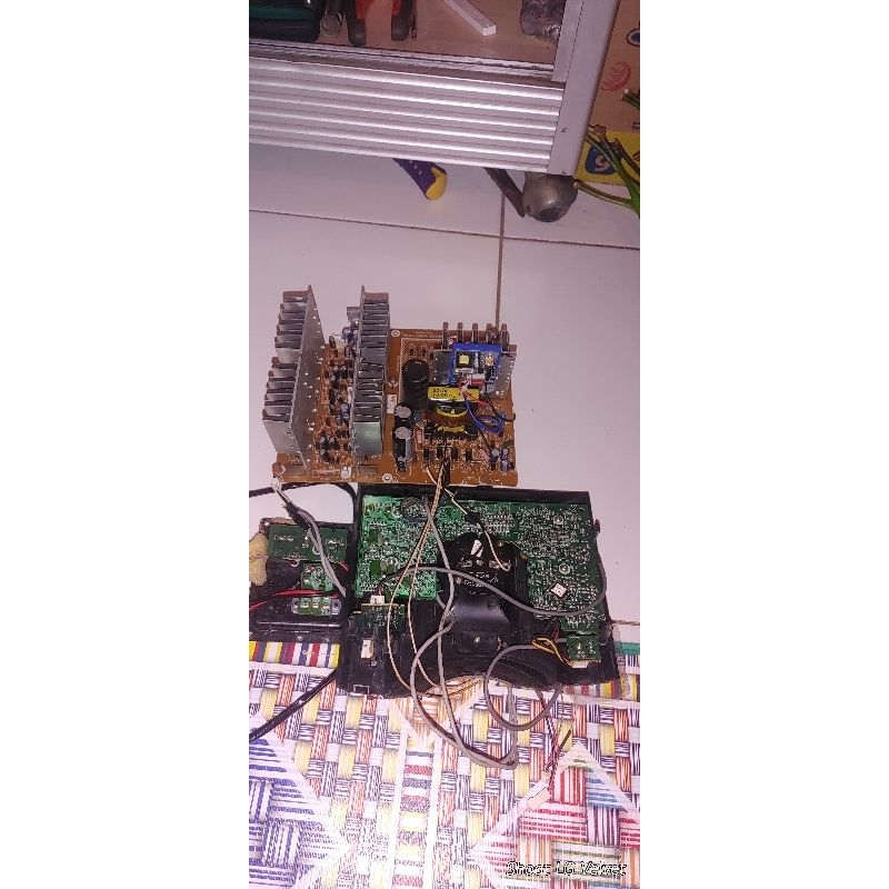 mesin polytron pas 28 lengkap tone control masih normal